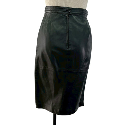 【RC2601-105】valentino garavaniPelle ブラウン　革　ブラック　40