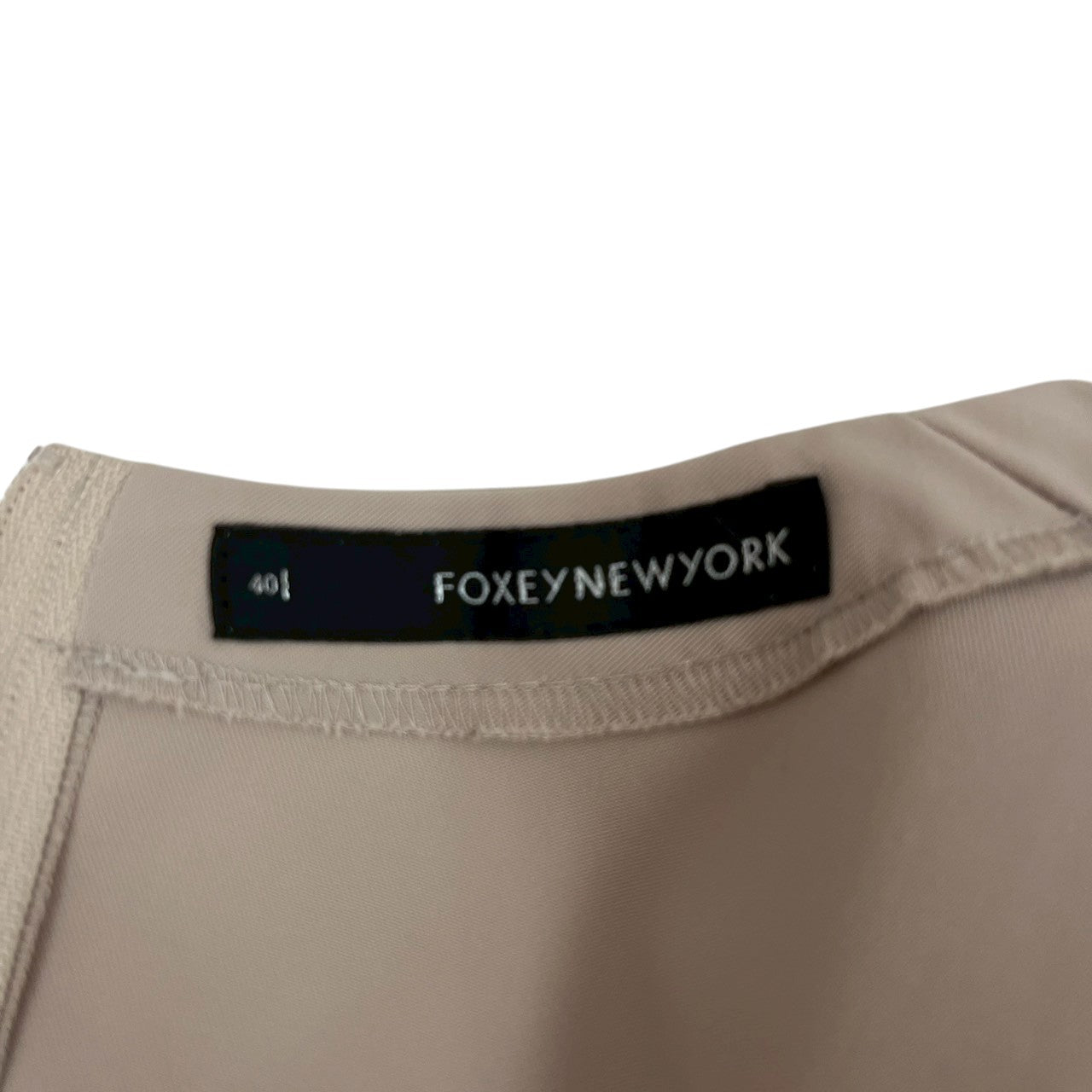 【RC2601-103】FOXEY NEYORK ワンピース　ベージュ　40