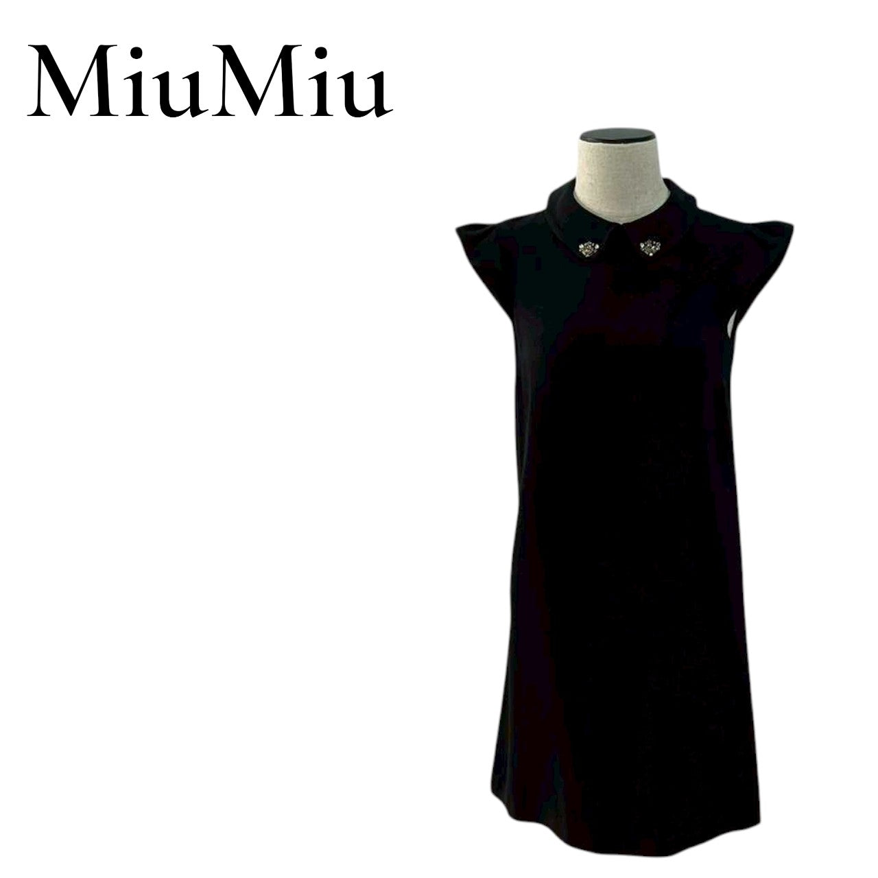 RC2601-101 miumiu ワンピース ブラック 36