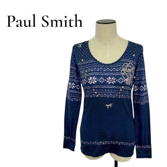 RC2601-118 Paul Smith ニット ブルー M