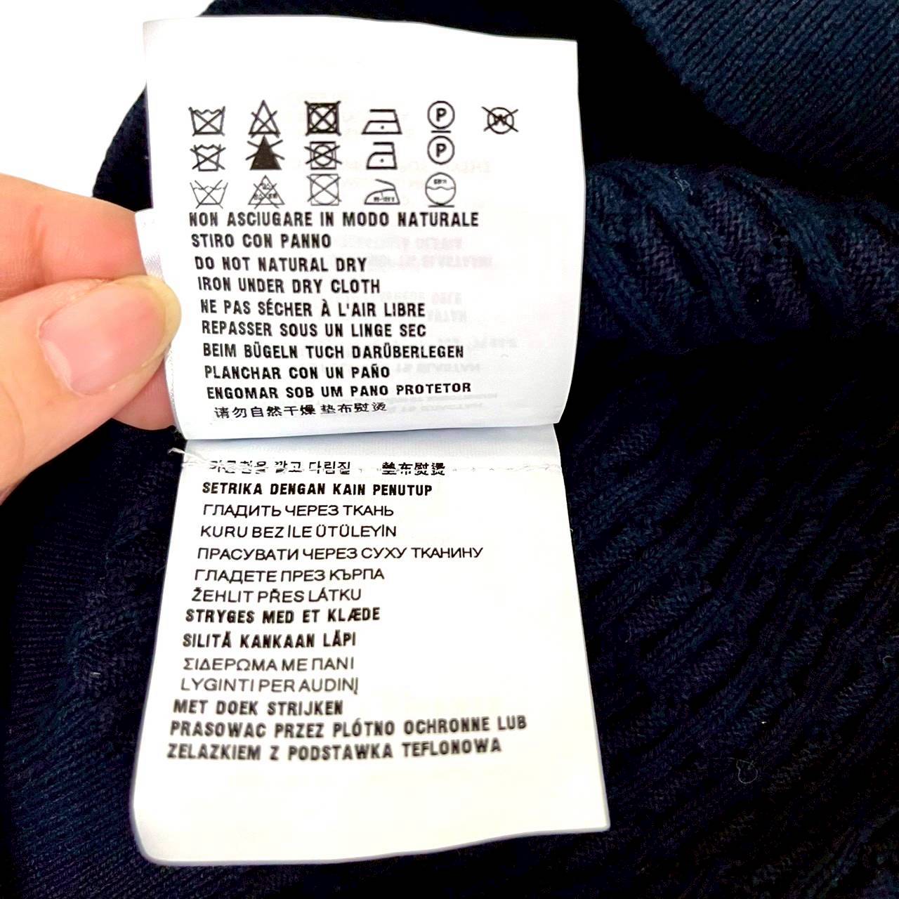 【RC2601-128】miumiu ニットポロ　ネオビー　38