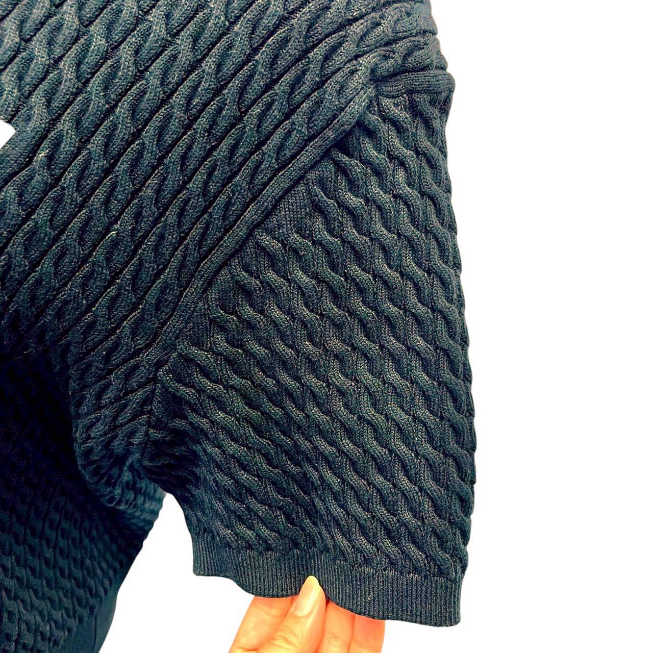 【RC2601-128】miumiu ニットポロ　ネオビー　38