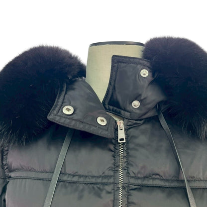 RC2601-115 PRADA ブラック ダウンコート 40
