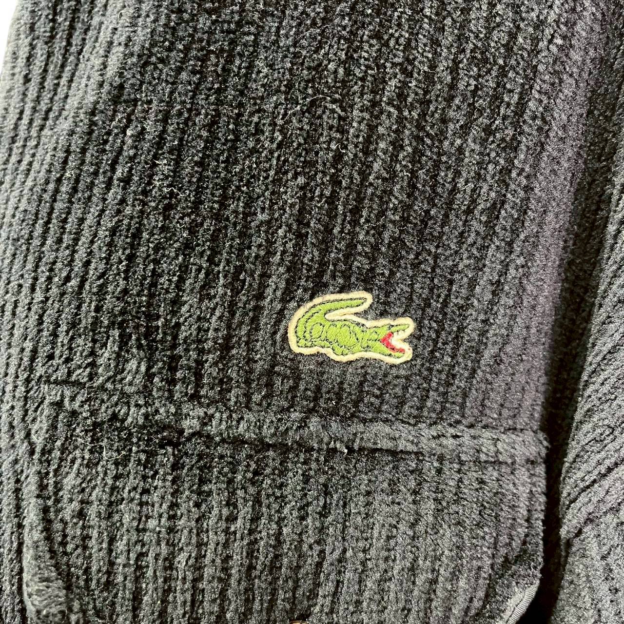 【RC2601-127】LACOSTE　ポーラーテック　ミリタリージャケット　ブラック
