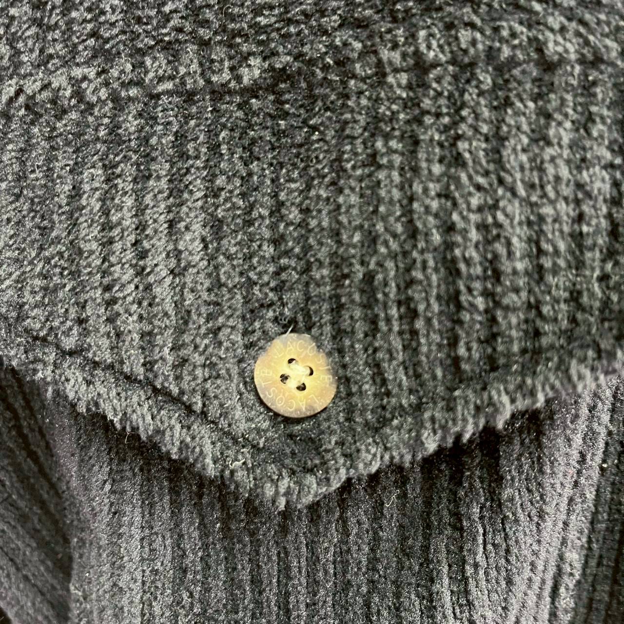【RC2601-127】LACOSTE　ポーラーテック　ミリタリージャケット　ブラック