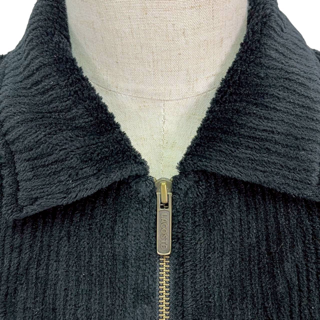 【RC2601-127】LACOSTE　ポーラーテック　ミリタリージャケット　ブラック