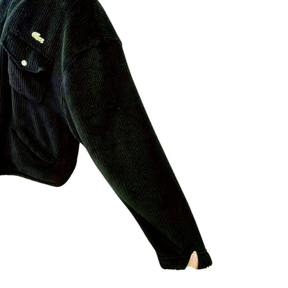 【RC2601-127】LACOSTE　ポーラーテック　ミリタリージャケット　ブラック