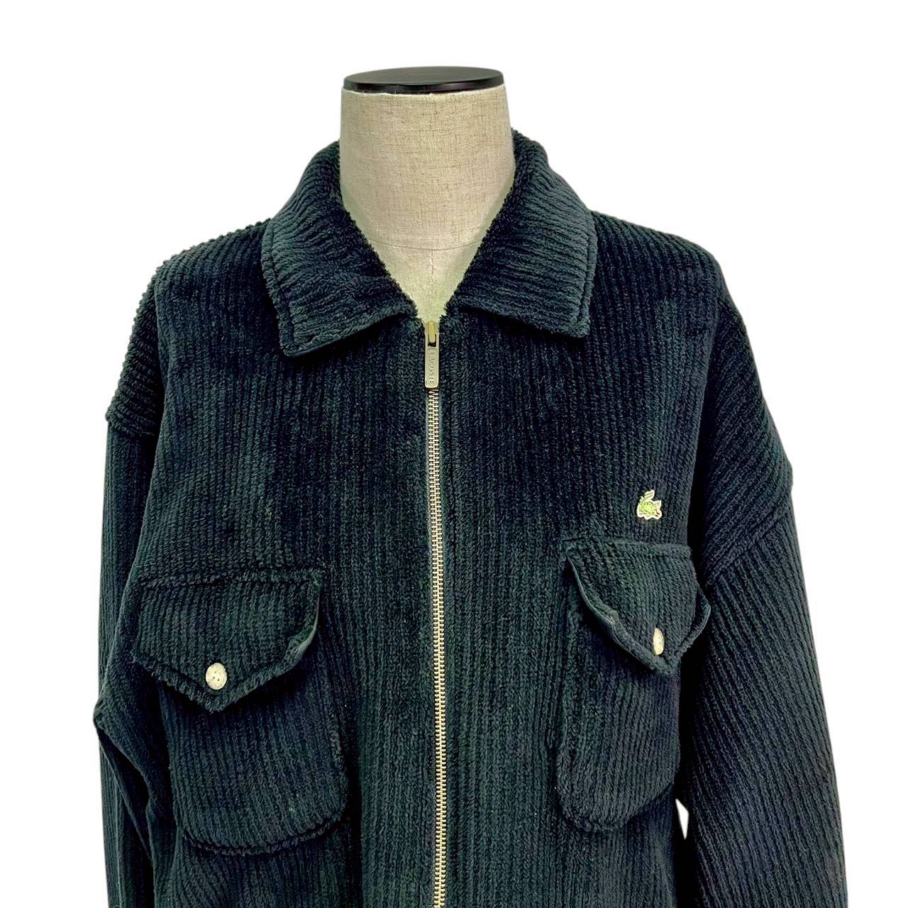 【RC2601-127】LACOSTE　ポーラーテック　ミリタリージャケット　ブラック
