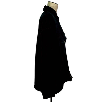 【RC2601-127】LACOSTE　ポーラーテック　ミリタリージャケット　ブラック