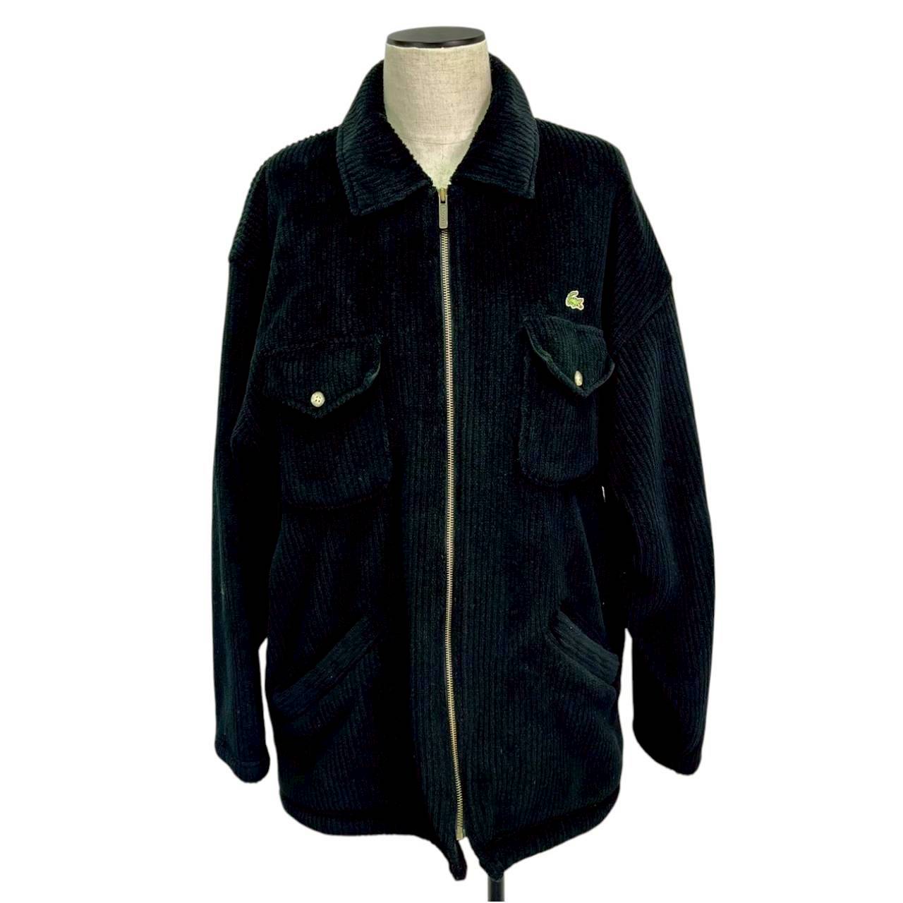 【RC2601-127】LACOSTE　ポーラーテック　ミリタリージャケット　ブラック
