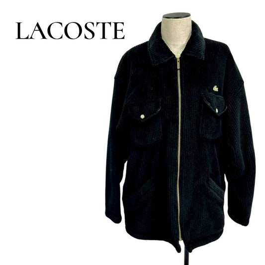 【RC2601-127】LACOSTE　ポーラーテック　ミリタリージャケット　ブラック