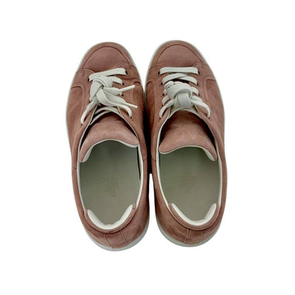 【RC2601-400】HERMES キッド　ヴェロア　スニーカー　ピンク　