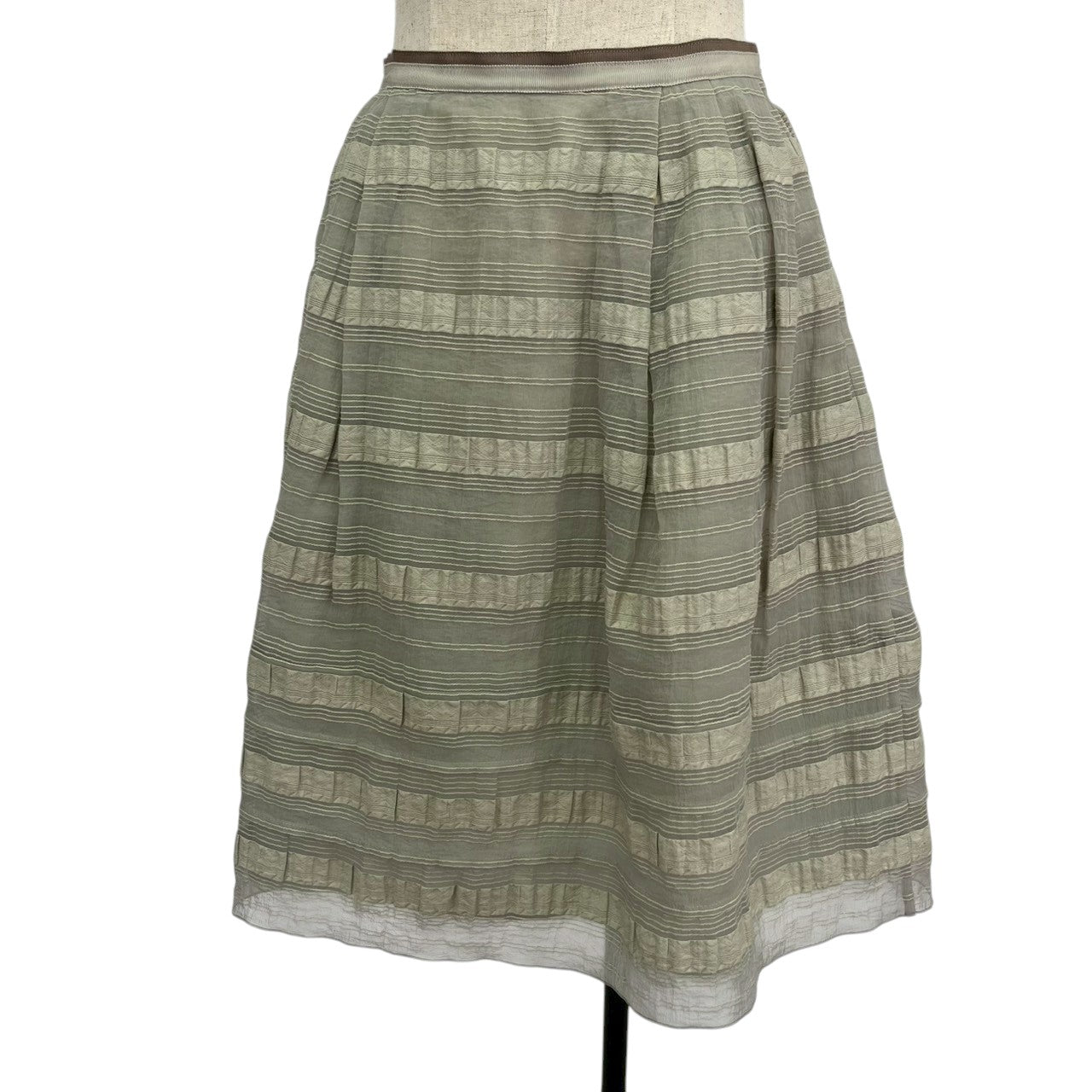 【RC2601-405】FOXEY　スカート　ベージュ　38