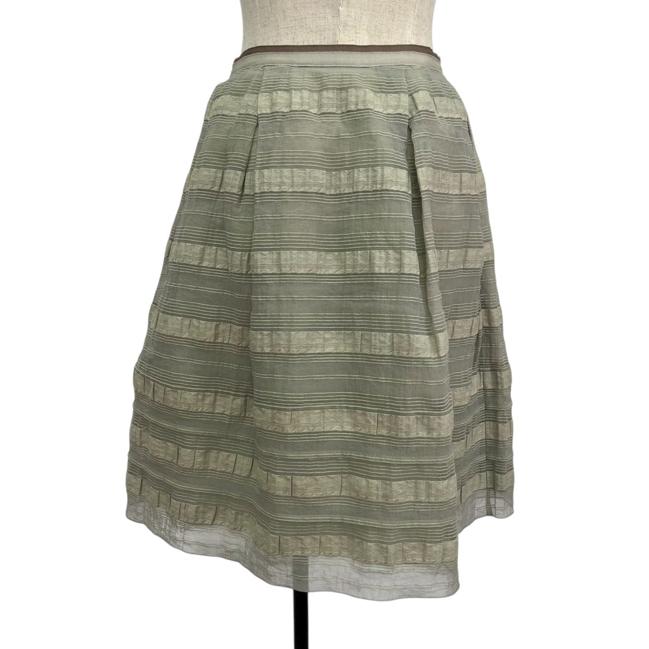 【RC2601-405】FOXEY　スカート　ベージュ　38