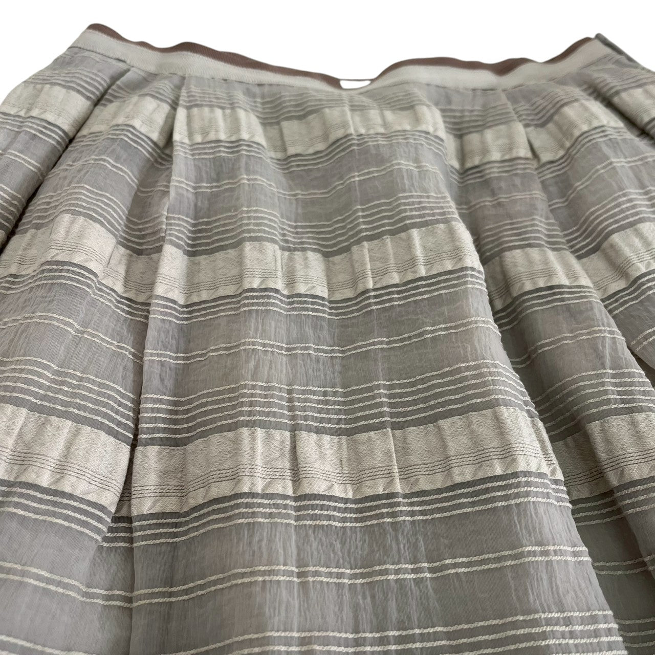 【RC2601-405】FOXEY　スカート　ベージュ　38