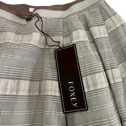 【RC2601-405】FOXEY　スカート　ベージュ　38