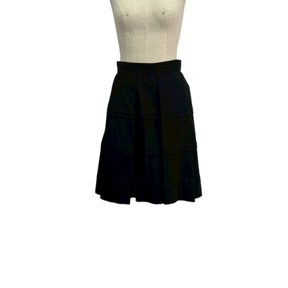 【RC2601-406】FOXEY NEW YORK　スカート　ブラック 40