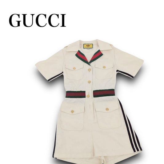 【607-6】GUCCI　オールインワン　38