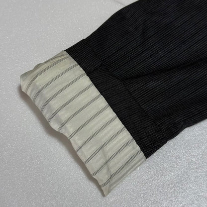 【OG-24】GIVERDYE （ジバルディ）617B8003　グレー シャドーストライプツーパンツスーツ　AB4