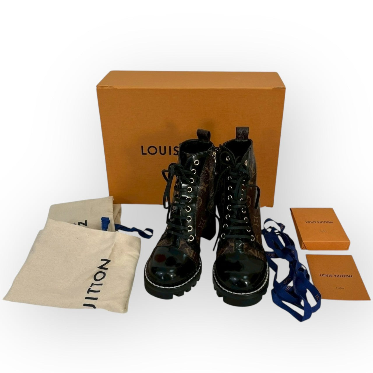 【RC2601-218】LOUIS VUITTON ブーツ 36 箱付き