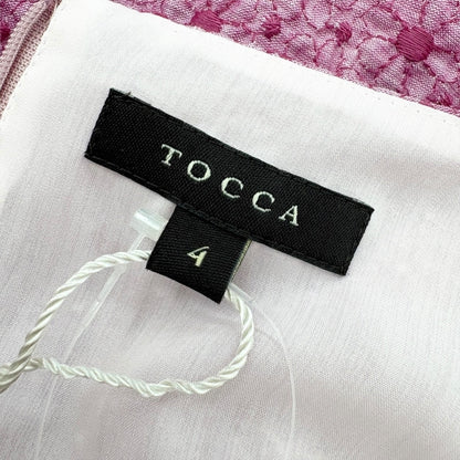 【SRC-26】TOCCA ワンピース 4/レディース/ピンク/花柄/刺繍
