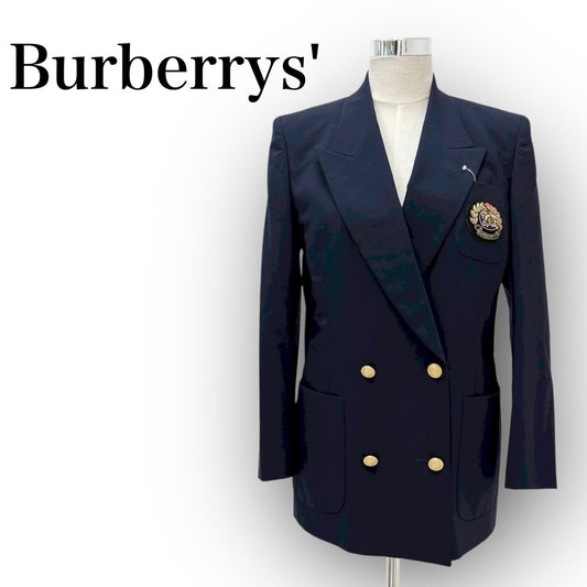 【SRC-37】Burberrys' ジャケット・ブルゾン テーラードジャケット ネイビー