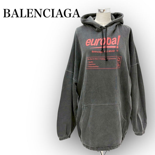 【SRC-41】BALENCIAGA パーカー 535718/コットン/ポリエステル/M