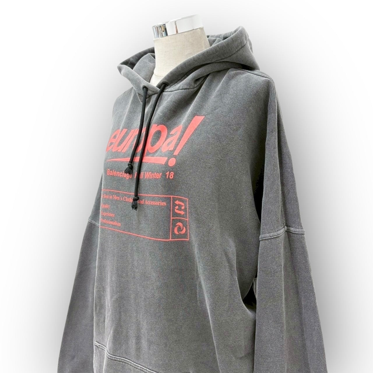 【SRC-41】BALENCIAGA パーカー 535718/コットン/ポリエステル/M