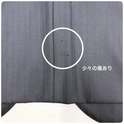 新品 GIVERDYE ジバルディ 3ピース ストライプ ビジネススーツ ネイビー S