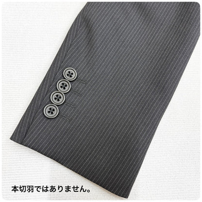 新品 GIVERDYE ジバルディ ストライプ ビジネススーツ ブラック L