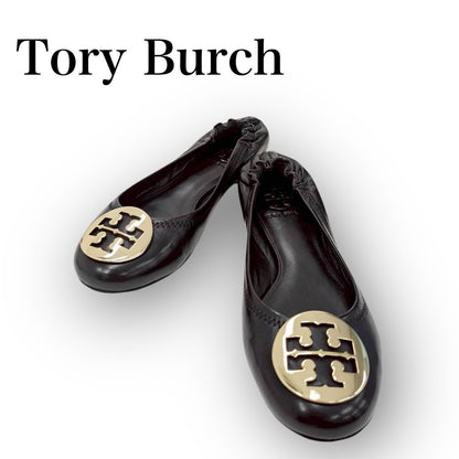 【SRC-72】TORY BURCH レザーシューズ レザー/レディース/ブラック