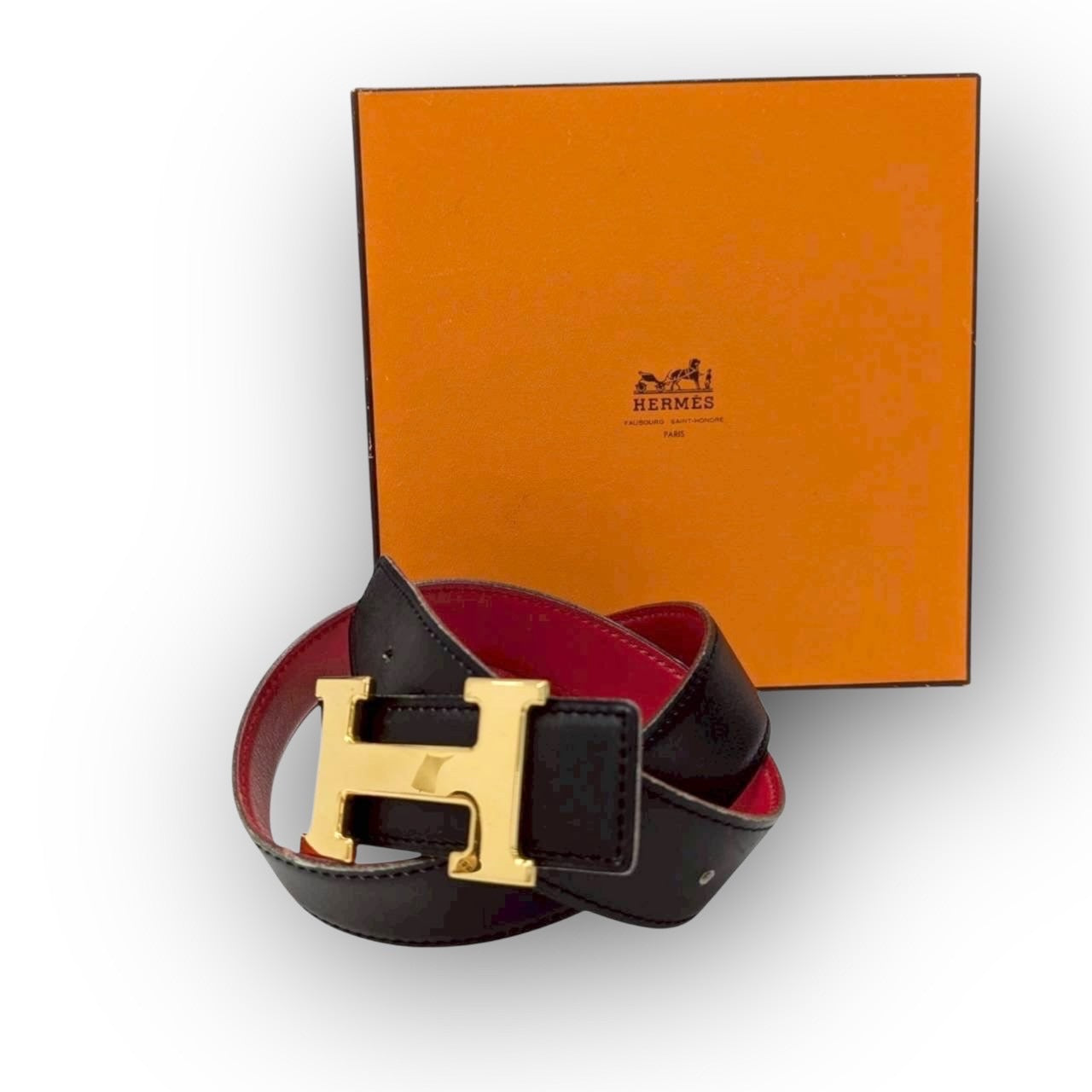 【SRC-79】HERMES ベルト・バックル H 32mm リバーシブル/70