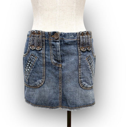 【SRC-114】ノーブランドデニム　ミニスカート42