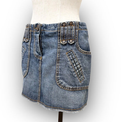 【SRC-114】ノーブランドデニム　ミニスカート42