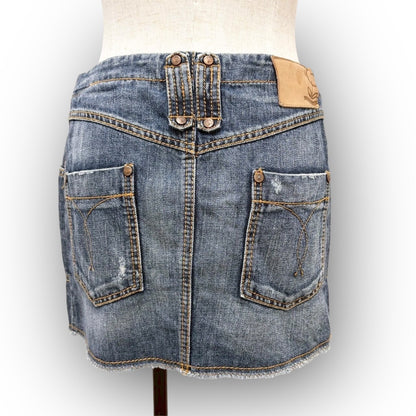 【SRC-114】ノーブランドデニム　ミニスカート42
