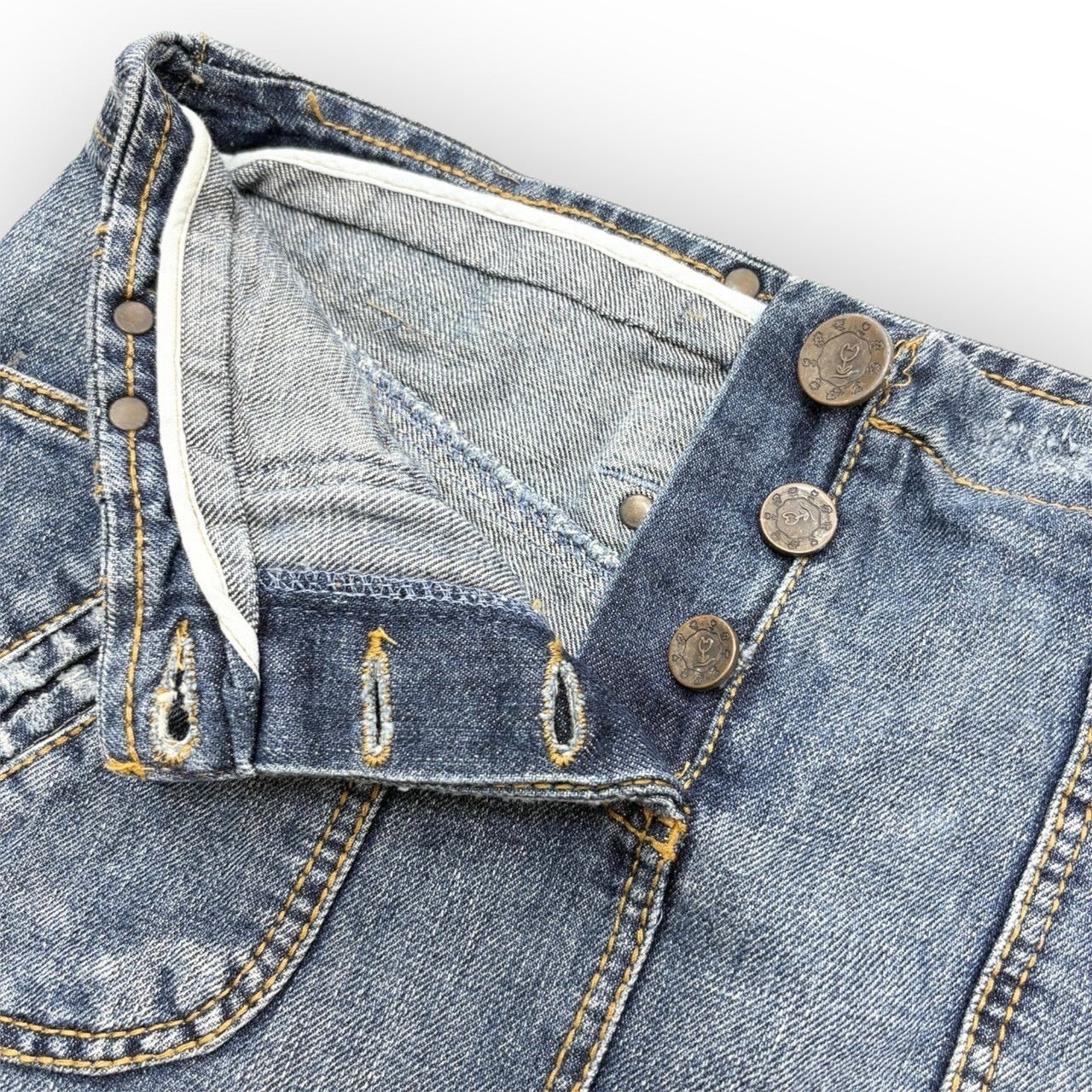 【SRC-114】ノーブランドデニム　ミニスカート42