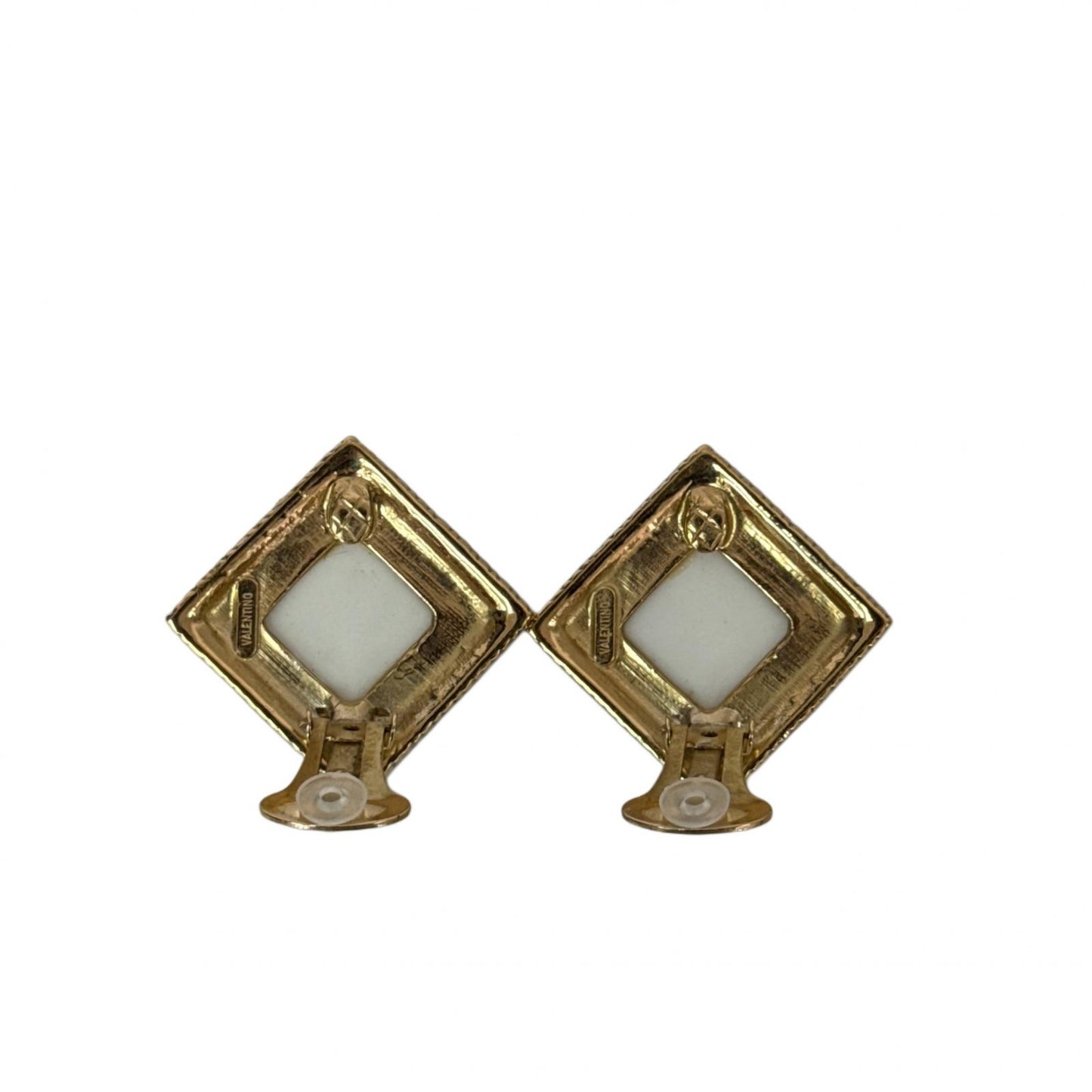 VALENTINO ヴァレンチノ イヤリング　スクエア