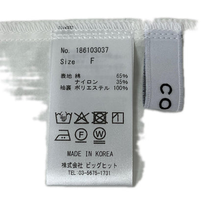 COEL　コエル　ブラウス　フリーサイズ　ヨンア　ホワイト　トップス