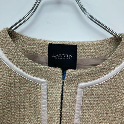 LANVIN(ランバン) ノーカラージャケット
