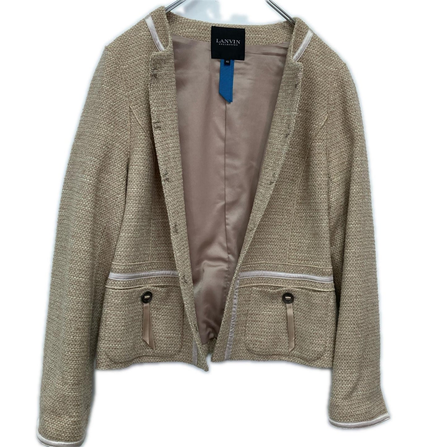 LANVIN(ランバン) ノーカラージャケット
