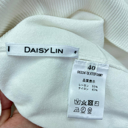 DAISY LIN　デイジーリン ポロシャツ　ホワイト