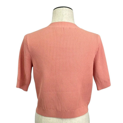 RC2601-125 GUCCI adidas ニット 半袖 ピンク S