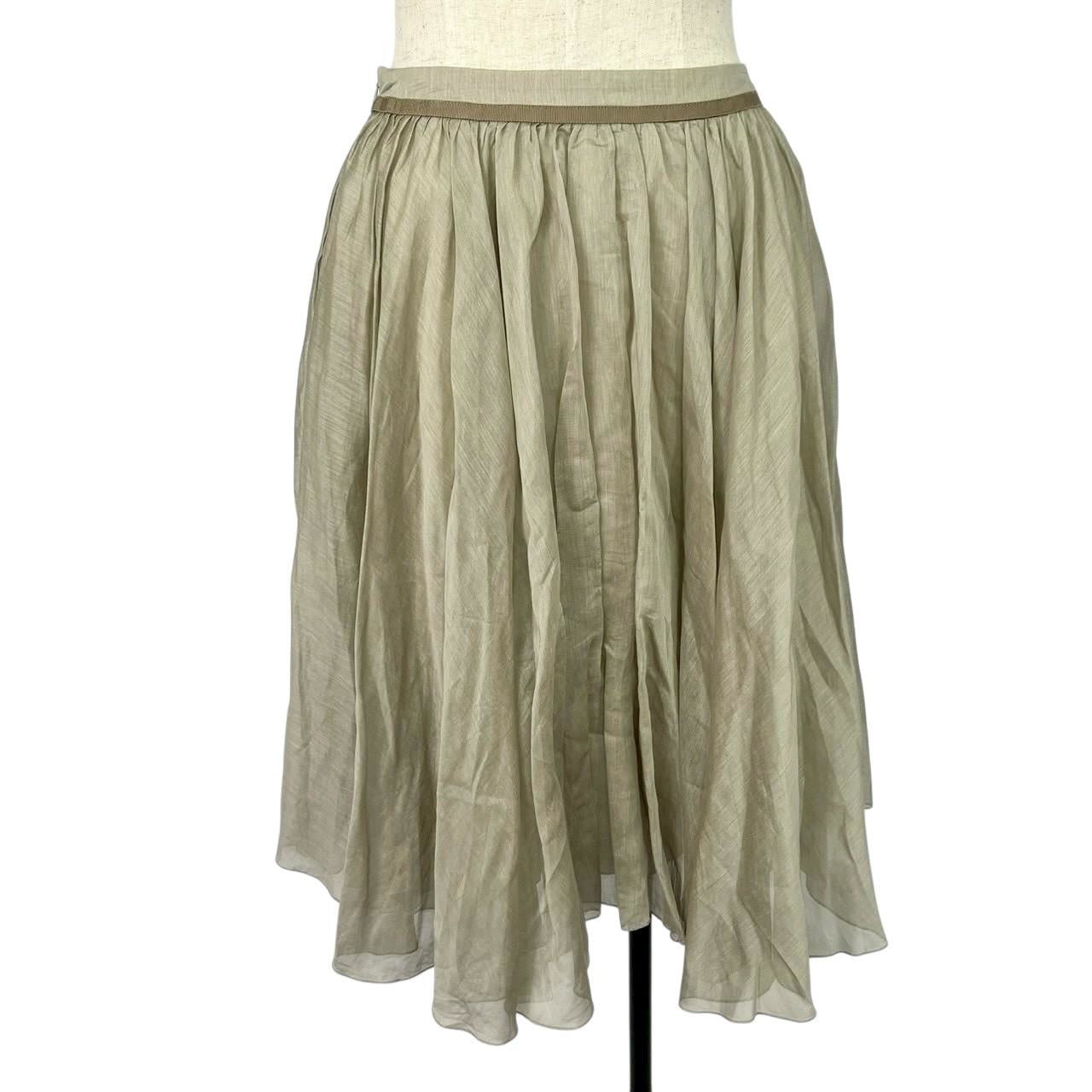 RC2601-121 foxey プリーツスカート ベージュ 38