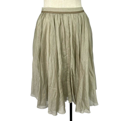 RC2601-121 foxey プリーツスカート ベージュ 38