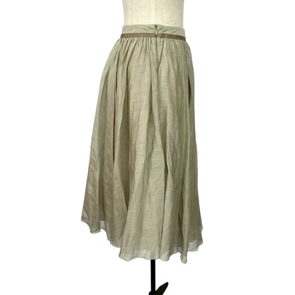 RC2601-121 foxey プリーツスカート ベージュ 38