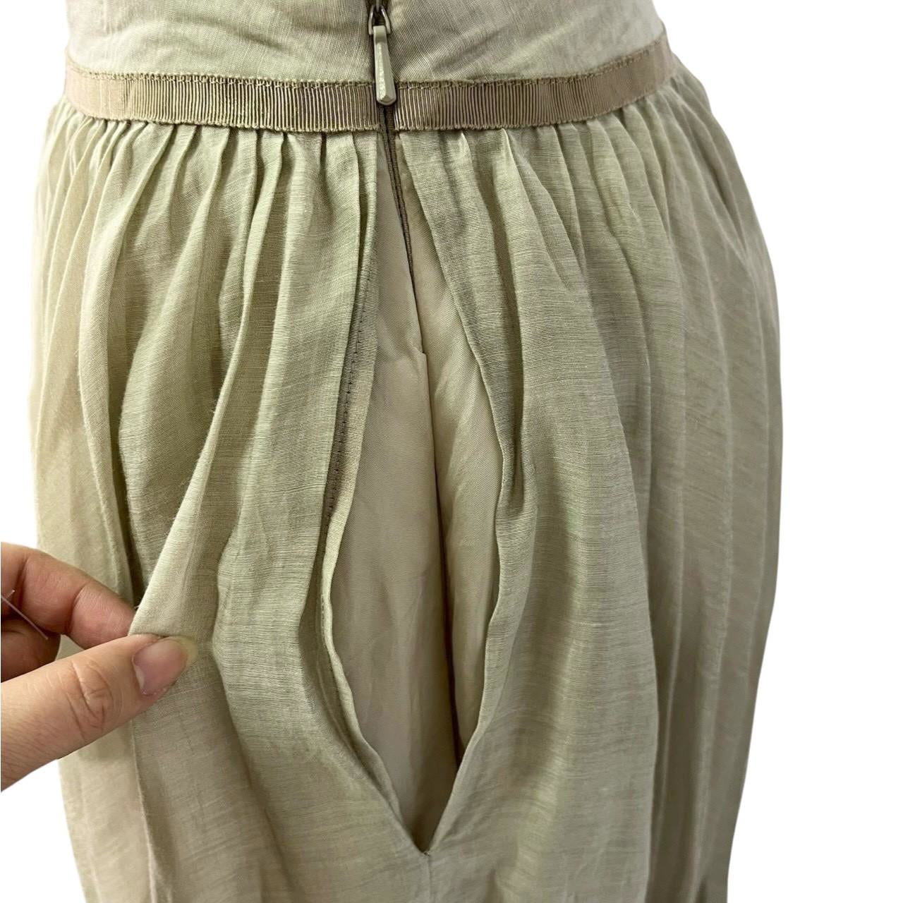 RC2601-121 foxey プリーツスカート ベージュ 38