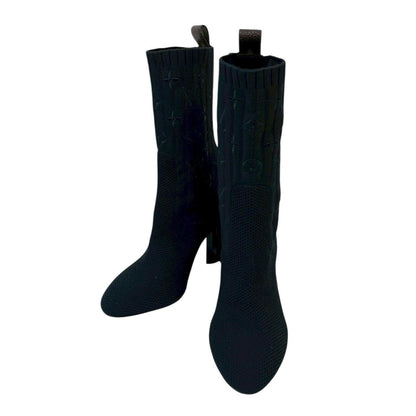 RC2601-203 Louis Vuitton シルエット アンクルブーツ ブラック 36