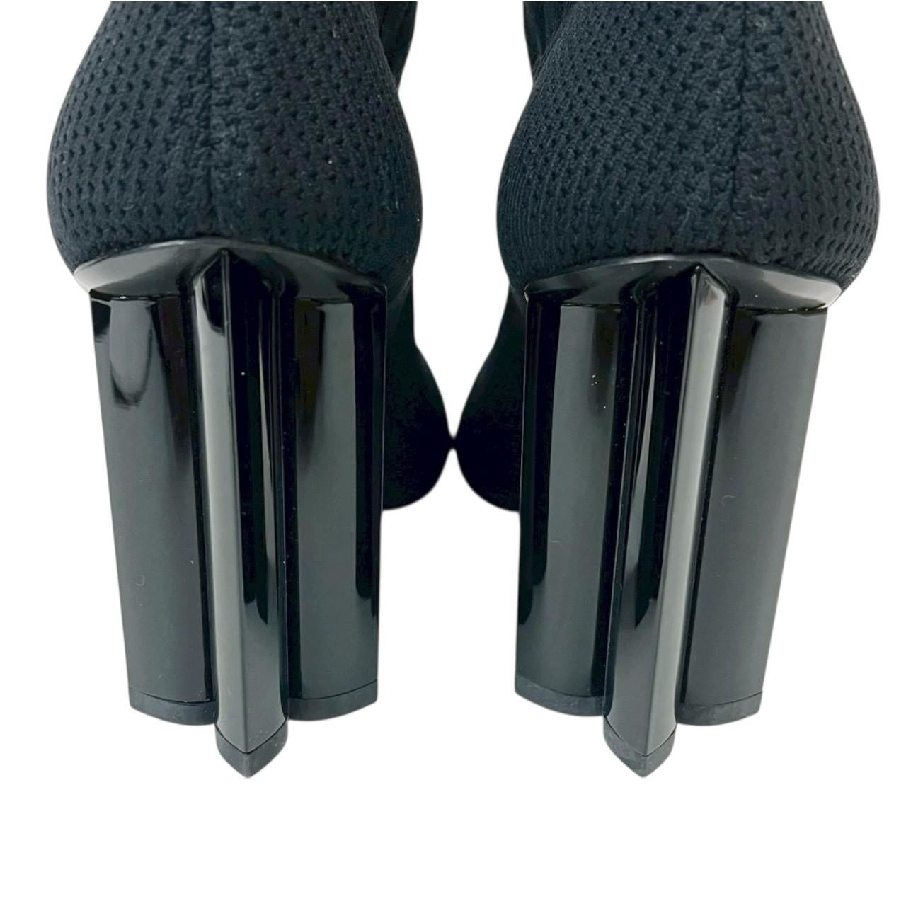 RC2601-203 Louis Vuitton シルエット アンクルブーツ ブラック 36