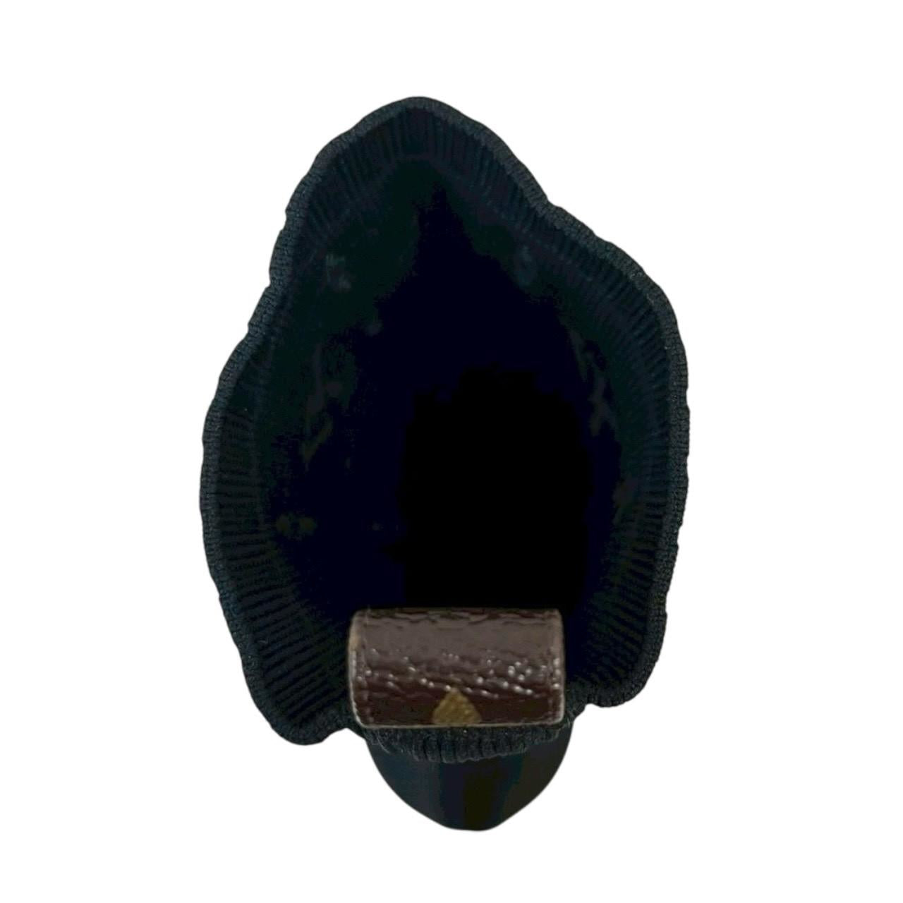 RC2601-203 Louis Vuitton シルエット アンクルブーツ ブラック 36