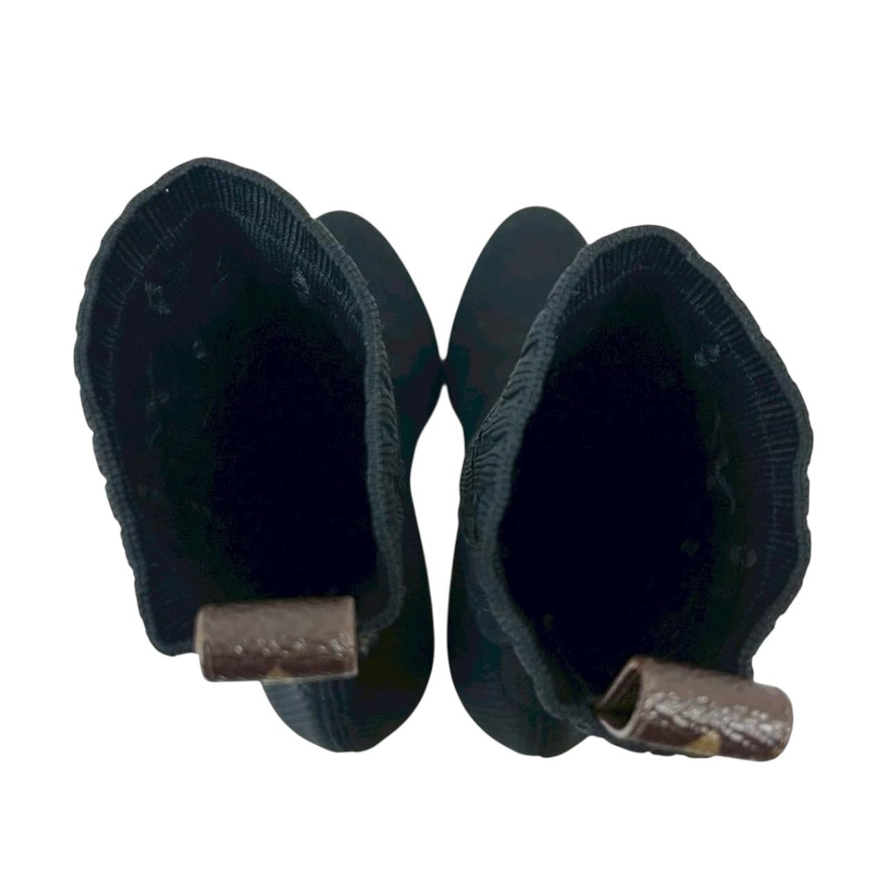 RC2601-203 Louis Vuitton シルエット アンクルブーツ ブラック 36